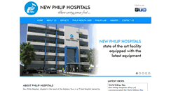 Desktop Screenshot of philiphospitals.com